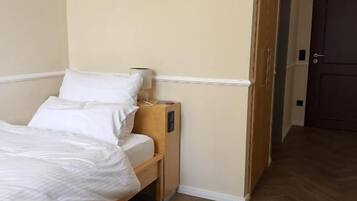 Habitación individual económica | Escritorio, espacio para trabajar con un portátil, wifi gratis