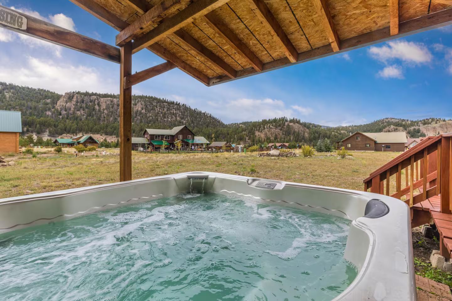 Bubbelpool utomhus