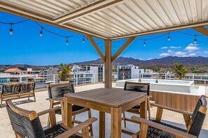 Outdoor dining - Oceanfront Penthouse Near Punta Mita-Beach Access (La Cruz de Huanacaxtle)