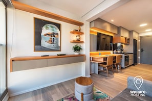 Deluxe-Studio, Stadtblick | Innenbereich