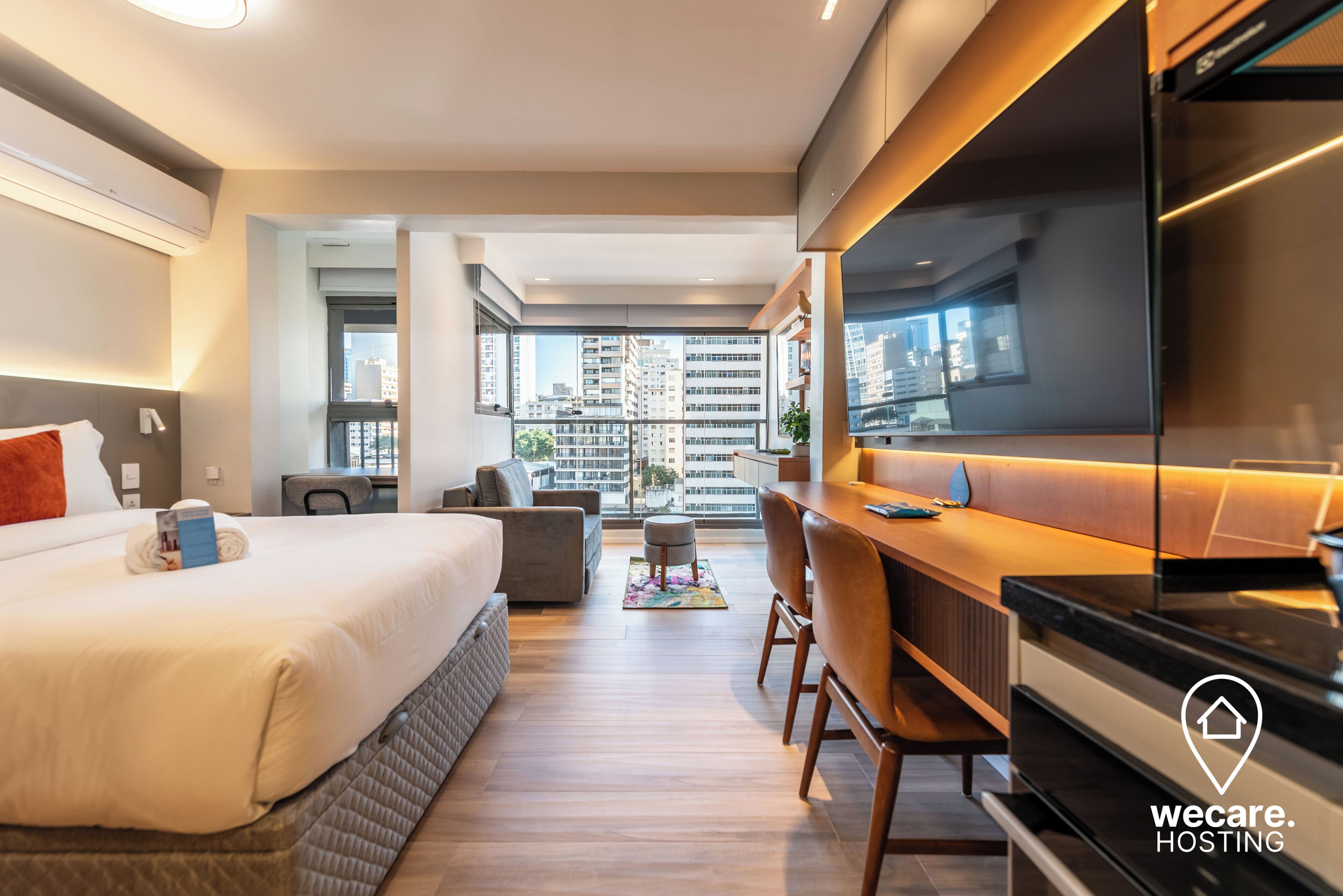 Deluxe-Studio, Stadtblick | Verdunkelungsvorhänge, kostenloses WLAN