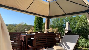 Outdoor dining - Sant'Ignazio Farm (Toscana)