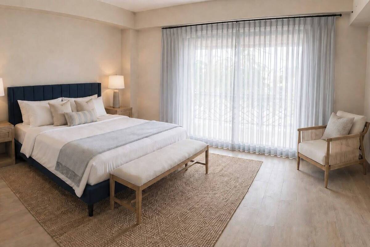 In-room safe, blackout drapes, iron/ironing board, WiFi (free)