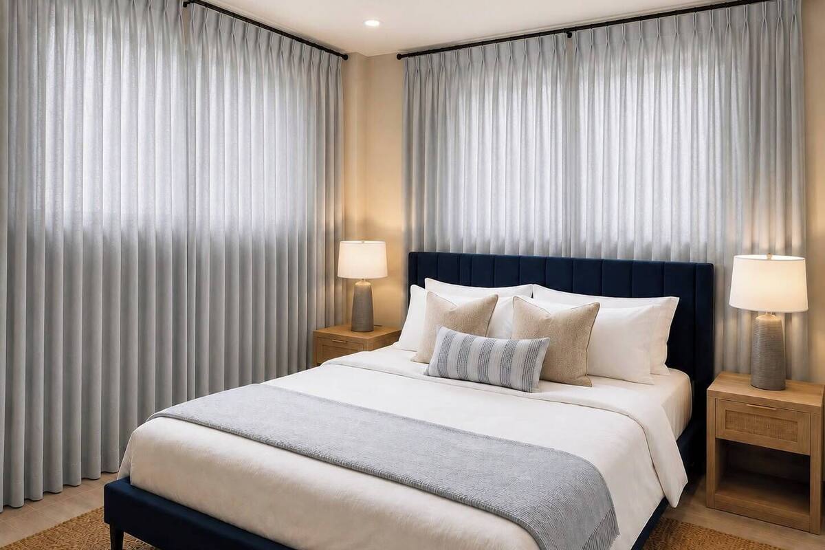 In-room safe, blackout drapes, iron/ironing board, WiFi (free)