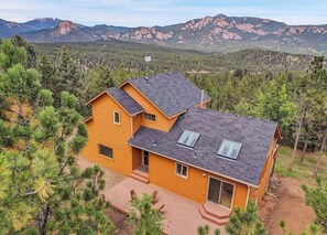 Exterior - Serene Pine Foothills Cabin • Hot Tub & Deck Views (Pine)