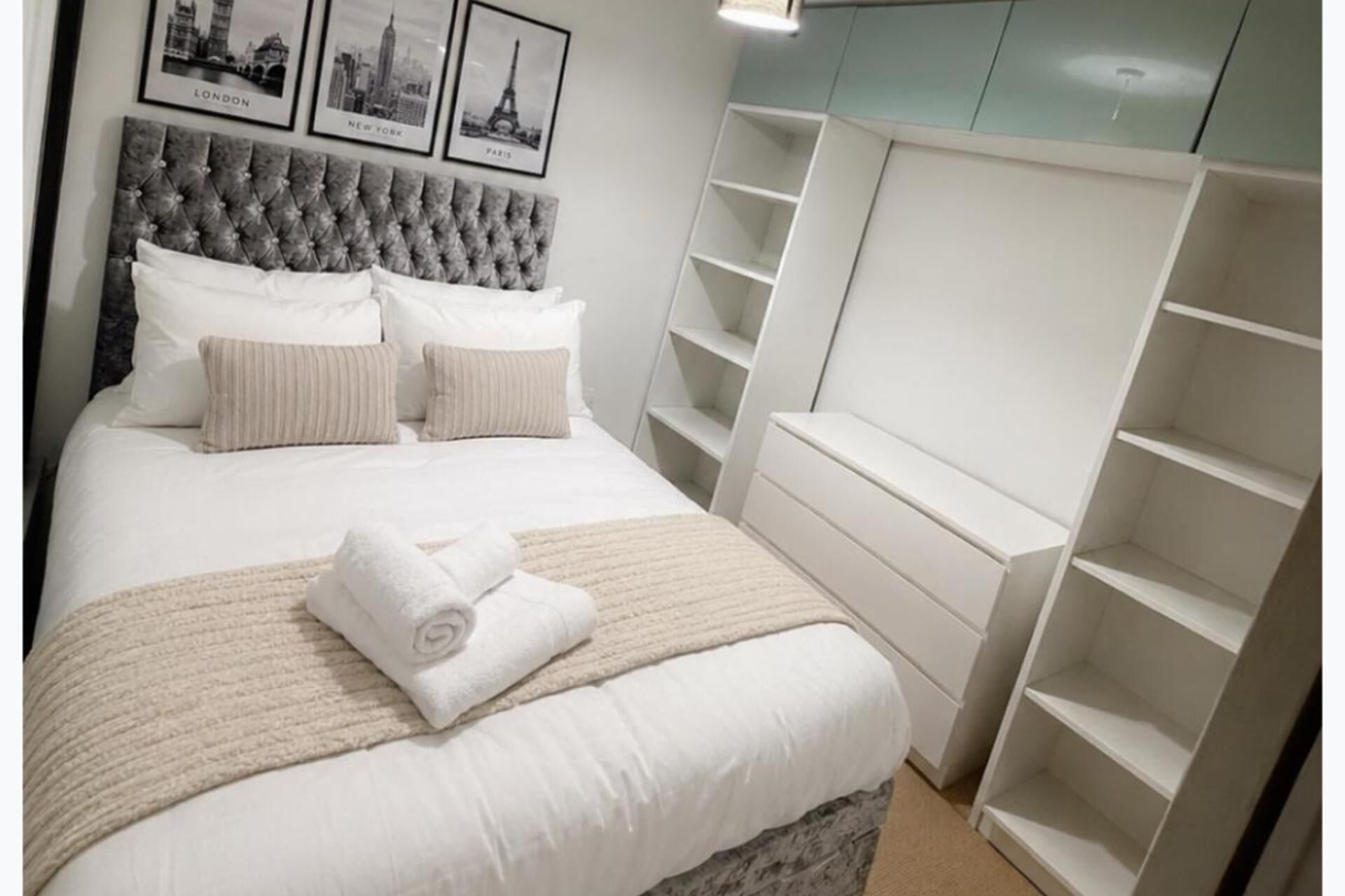 2 habitaciones, tabla de planchar con plancha y wifi gratis 