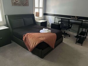 4 bedrooms, iron/ironing board, travel crib, WiFi