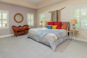 4 bedrooms, iron/ironing board, travel crib, WiFi