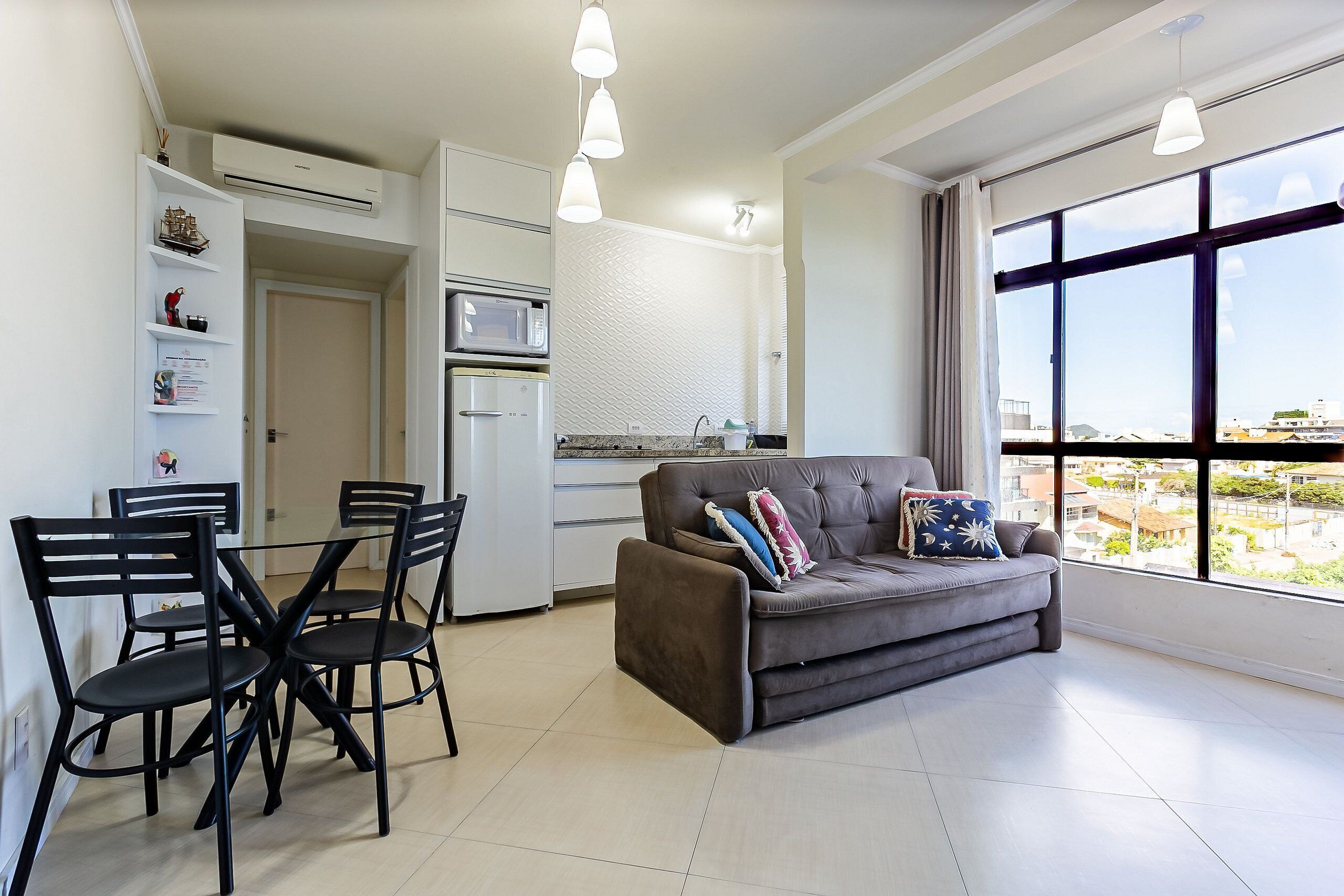Basic Apartment | Living area | 40-inch TV with digital channels