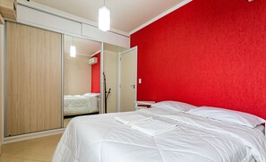 Room - Apartment on the Sand With Side sea View Jbm302 (Florianópolis)