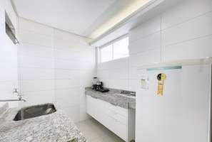 Private kitchen - Flat the Bueno 500m From Vaca Brava Park Onx1411 (Goiânia)