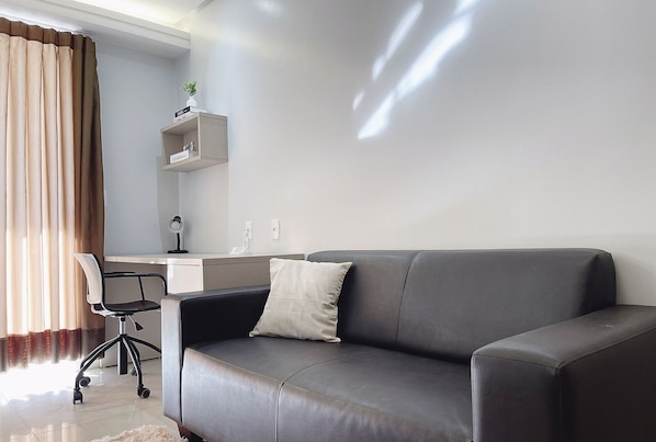 Living area - Flat the Bueno 500m From Vaca Brava Park Onx1411 (Goiânia)