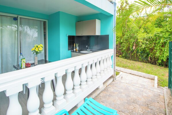 Terrace/patio - Rêve Bleu 9 - Clim - Proche plage (LE DIAMANT)