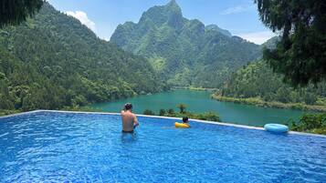 Seasonal outdoor pool