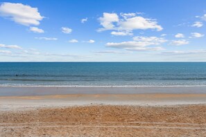 This beach is known for its laid‑back, quirky, and hip coastal vibe, offering a true Old Florida experience without high‑rise buildings blocking the ocean views.