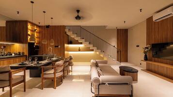 Exclusive Villa, 2 Bedrooms, Private Pool | Living room