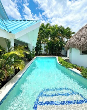 Pool - Bungalow with a pool, just a few minutes from the beaches (Las Terrenas)