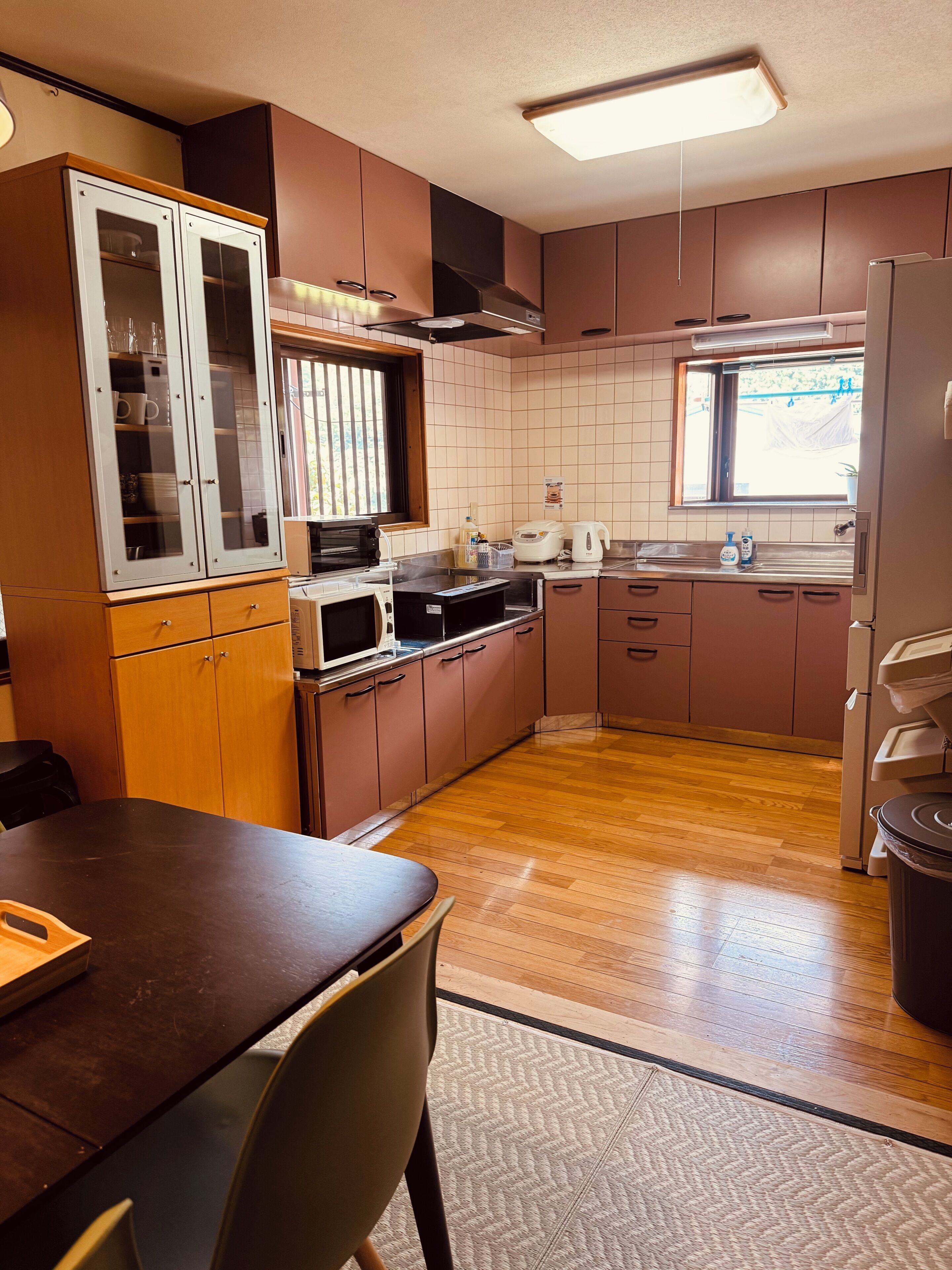 Casa de estilo japonés, 4 habitaciones, cocina, vistas a la montaña | Cocina privada