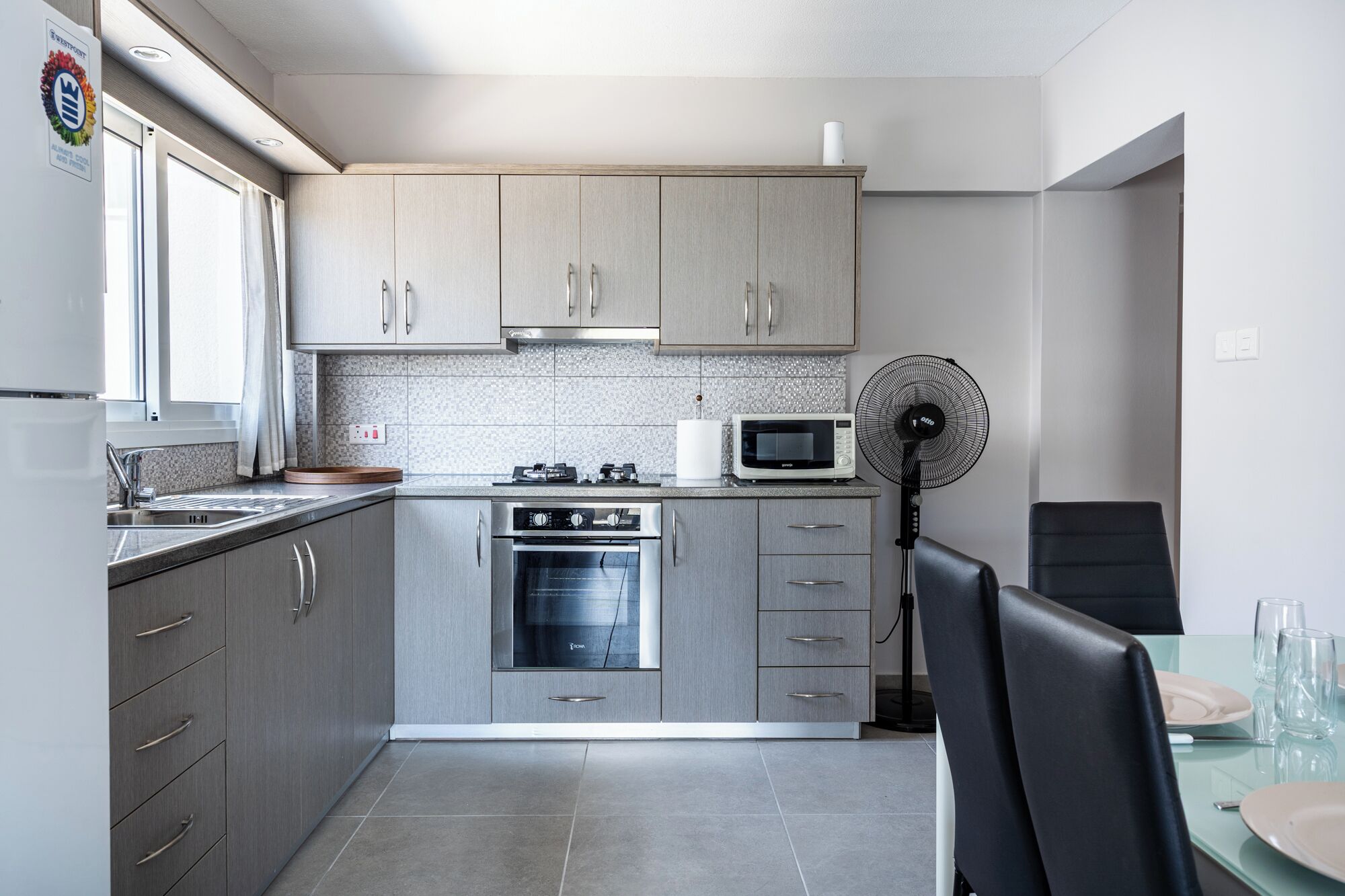 Apartment, Balcony | Private kitchen
