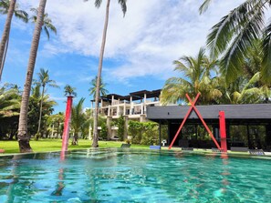 Pool - Beachfront Deluxe 1 Bedroom Apartment with Sea View, Siam Royal View, Koh Chang (Koh Chang)