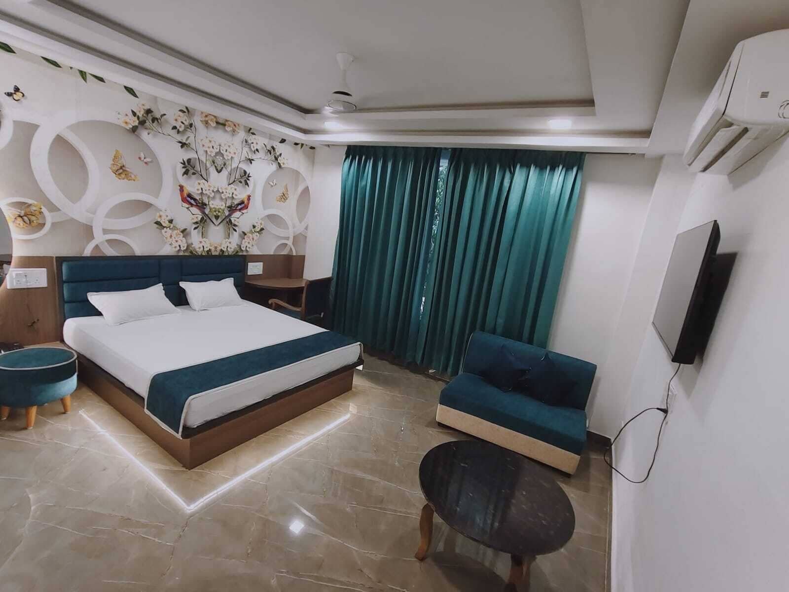 Luxury-Doppelzimmer, Blick auf den Innenhof