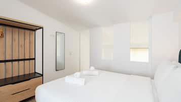 Iron/ironing board, travel crib, WiFi (free), bed sheets