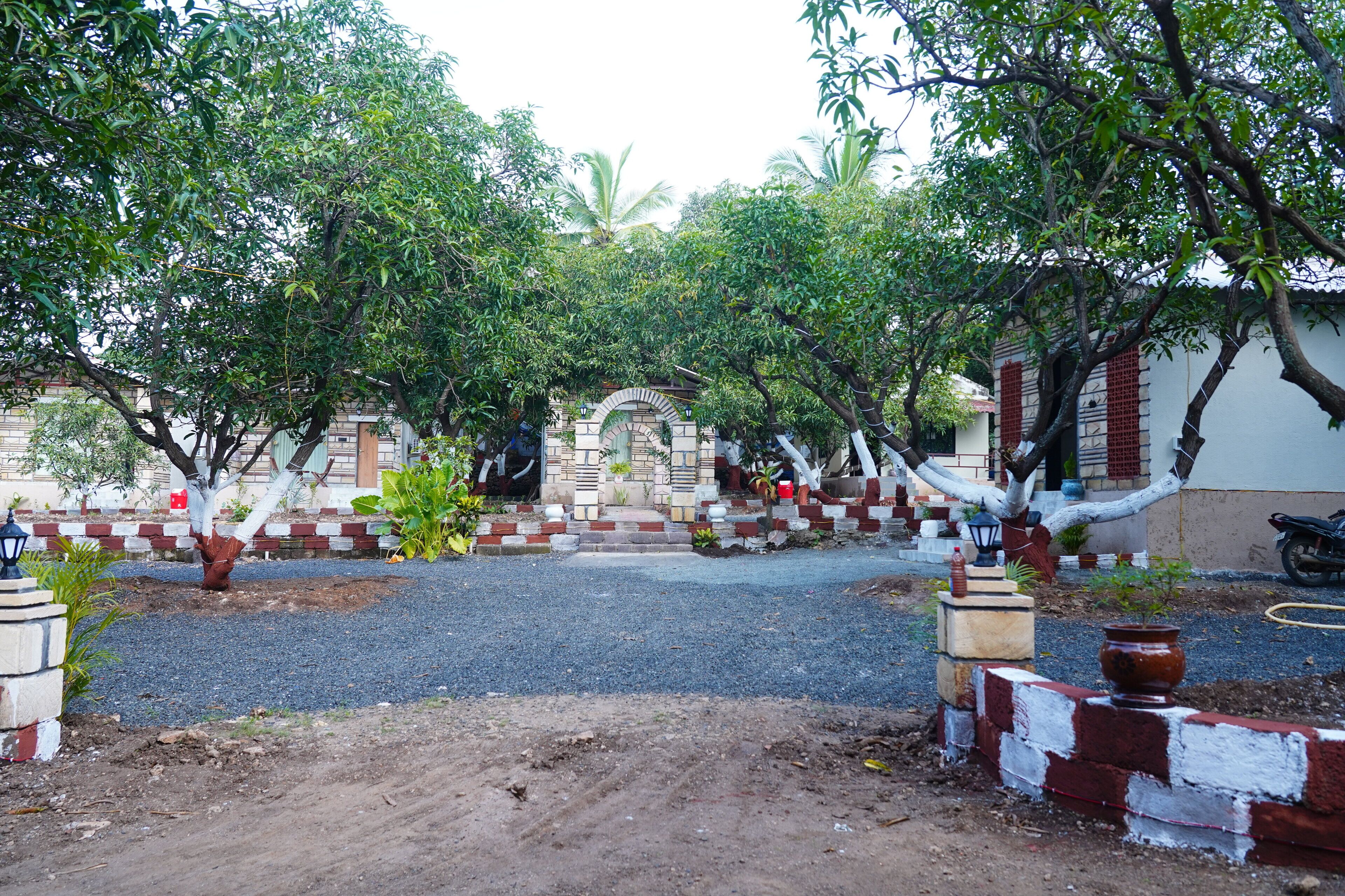 Khuôn viên nơi lưu trú