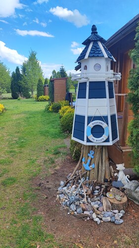 Cozy "Hafen" vacation home in an idyllic natural setting near the beach; pet-friendly