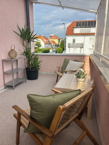 Stylish apartment central with balcony