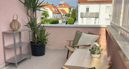 Stylish apartment central with balcony