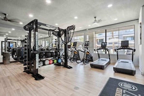 Fitnessbereich