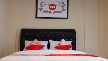 1 slaapkamer, een bureau, gratis wifi, beddengoed