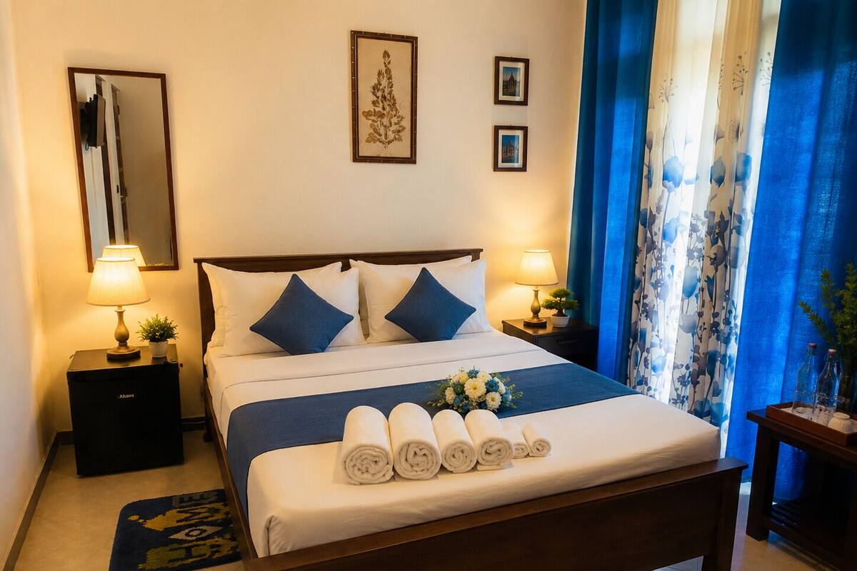 In-room safe, iron/ironing board, free WiFi