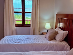 Villa Deluxe, balcón, vista al lago
