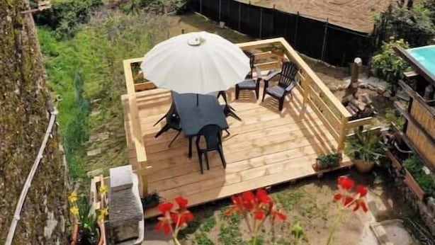 Terrace/patio - Relaxing Home with a View of the Sea (Toscana)