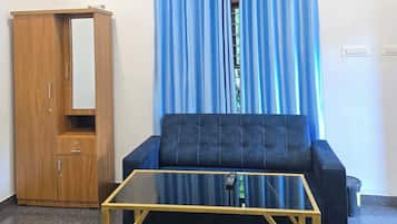 Villa básica, vistas al jardín | Zona de estar