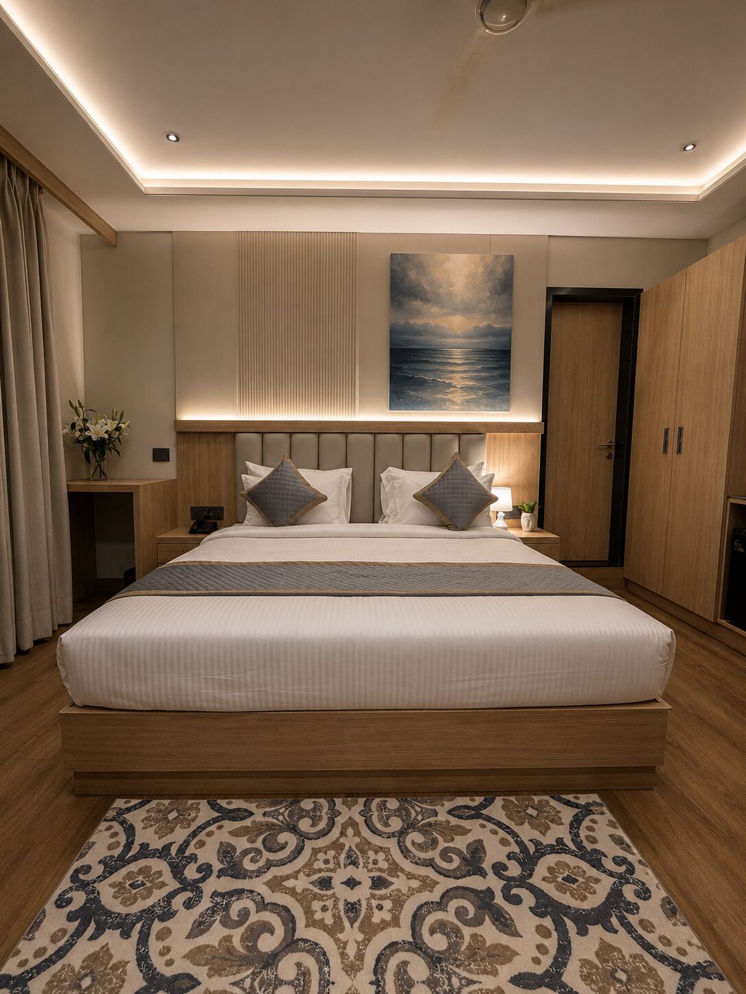 ห้องคอมฟอร์ทดับเบิล | โต๊ะทำงาน, พื้นที่ทำงานแบบใช้แล็ปท็อป, Wi-Fi ฟรี