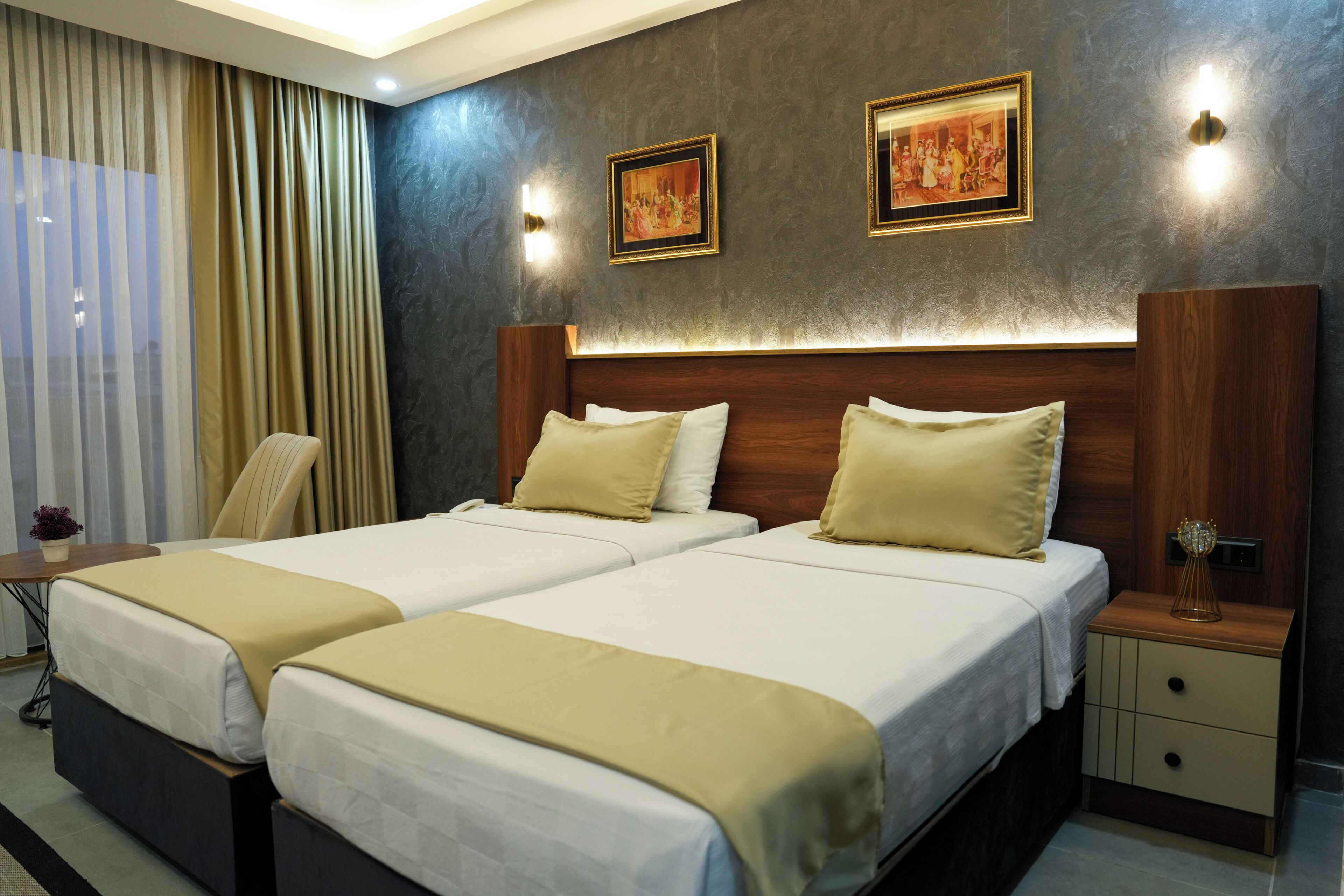 Standard-Zweibettzimmer, Stadtblick