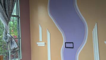 Desk, iron/ironing board, WiFi (free)