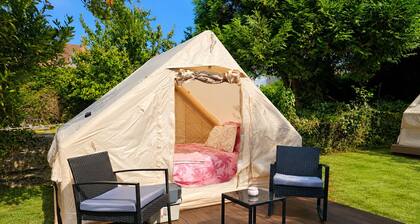 Nature Glamping - Access to the SAUNA and JACUZZI in Outreau