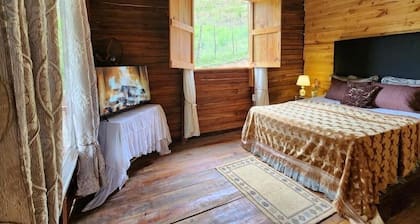 Rustic Mountain Cabin Retreat Stunning Views is located in Bonao