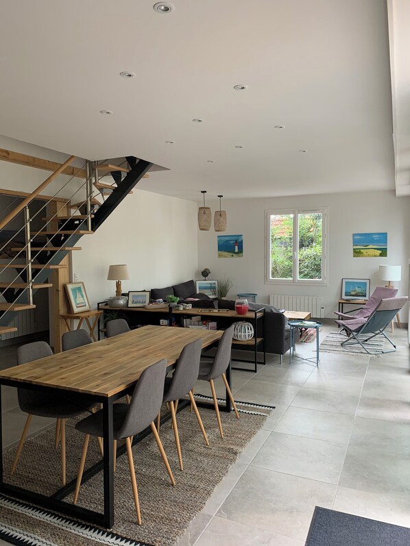 Interior - Abatilles-Arcachonnaise, 10-person capacity - Near the beach and shops (Arcachon)