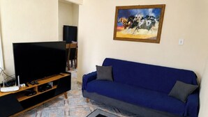Casa familiar, vista al jardín | Área de sala de estar