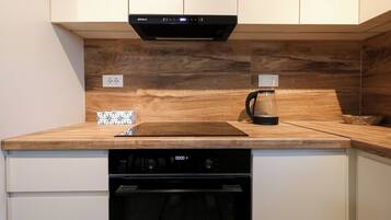 Apartamento Confort, balcón, vistas a la playa | Cocina privada