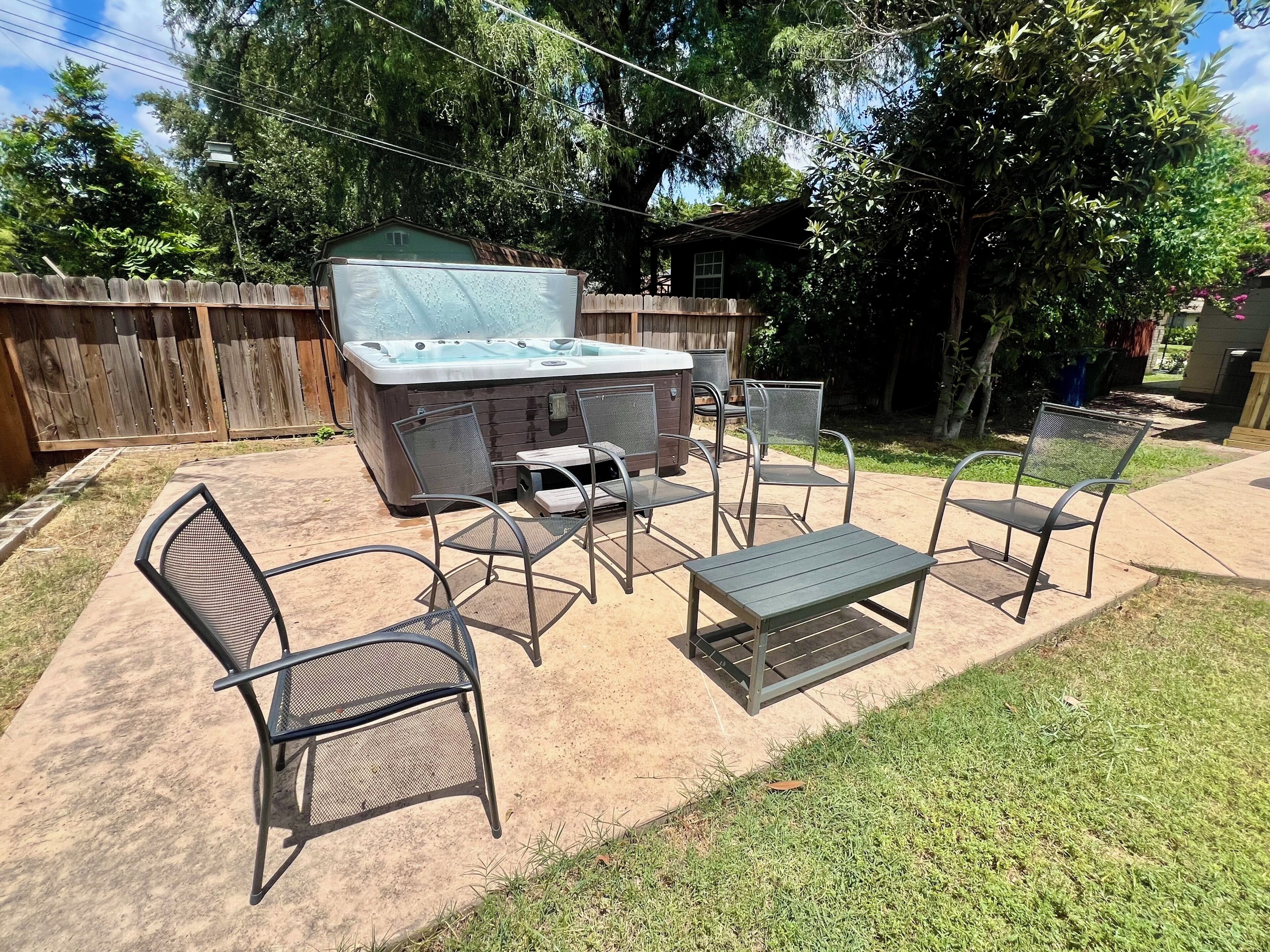 Outdoor spabad