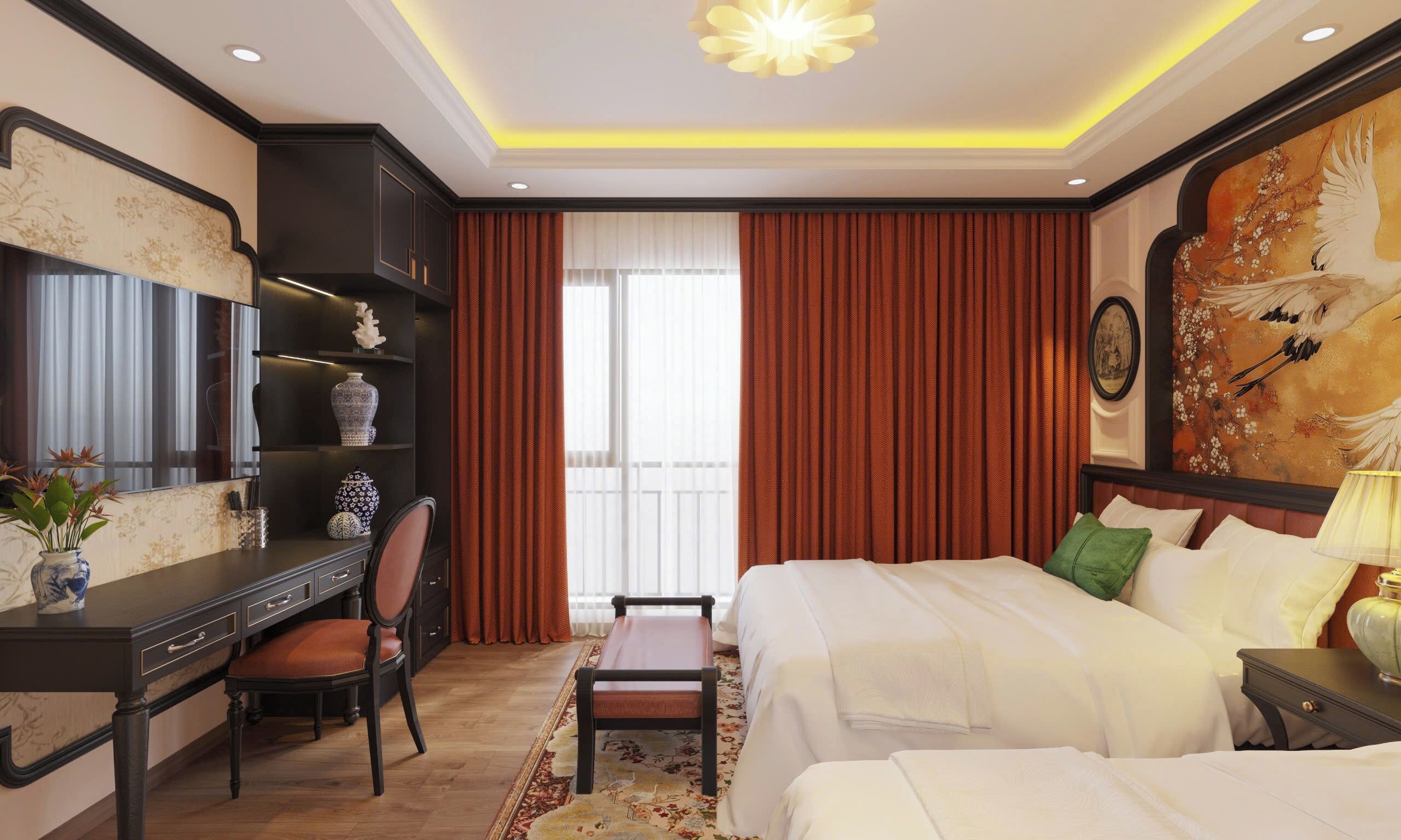 In-room safe, desk, free WiFi