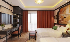 In-room safe, desk, free WiFi - Alley Garden Hotel & Spa (Hoam Kiem)