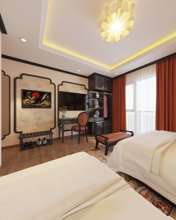 In-room safe, desk, free WiFi - Alley Garden Hotel & Spa (Hoam Kiem)