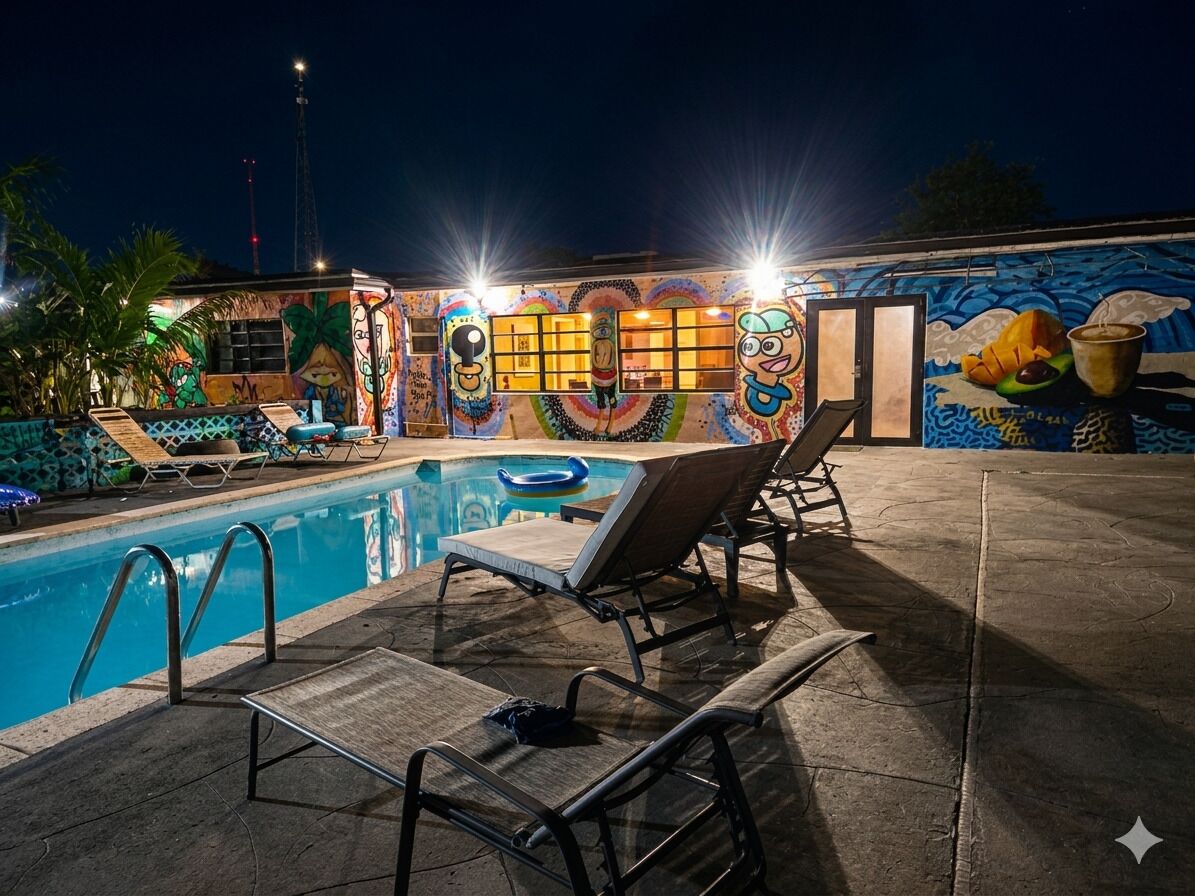 Outdoor pool