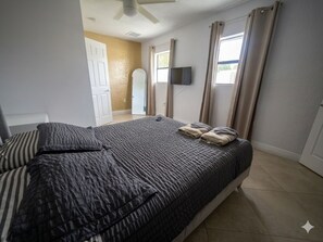 5 chambres, fer et planche à repasser, Wi-Fi gratuit, draps fournis